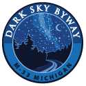 Logo Dark Sky Byway M-33 Michigan